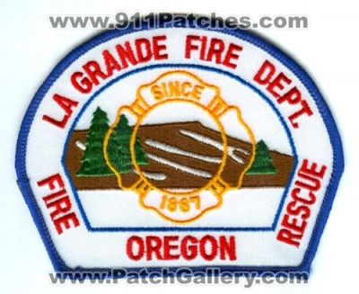 La Grande Fire Rescue Department (Oregon)
Scan By: PatchGallery.com
Keywords: dept.