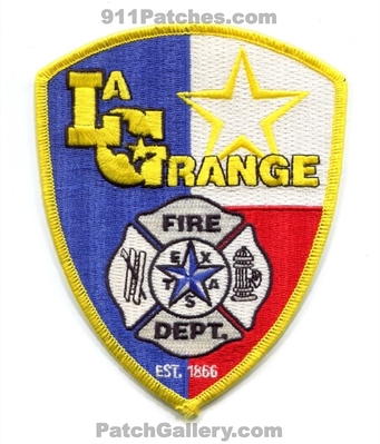La Grange Fire Department Patch (Texas)
Scan By: PatchGallery.com
Keywords: lagrange dept. est. 1866