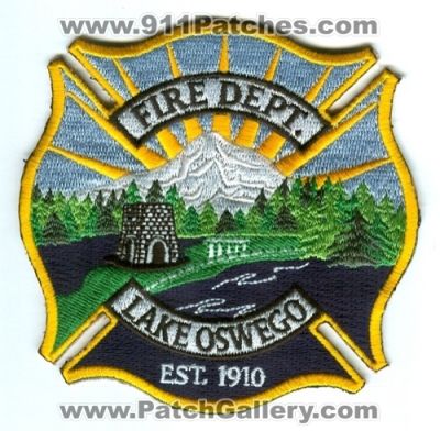 Lake Oswego Fire Department Patch (Oregon)
Scan By: PatchGallery.com
Keywords: dept.