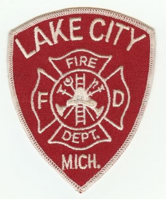 Lake City Fire Dept
Thanks to PaulsFirePatches.com for this scan.
Keywords: michigan department