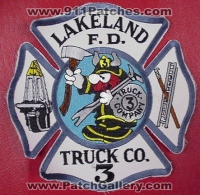 Lakeland Fire Department Truck Company 3 (UNKNOWN STATE)
Thanks to HDEAN for this picture.
Keywords: dept. f.d. fd co.