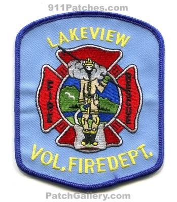Lakeview Volunteer Fire Rescue Department Patch (Oregon)
Scan By: PatchGallery.com
Keywords: vol. dept.