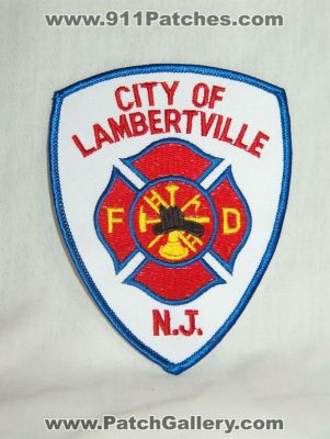 Lambertville Fire Department (New Jersey)
Thanks to Walts Patches for this picture.
Keywords: city of fd dept. n.j.