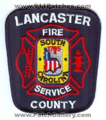 Lancaster County Fire Service Patch (South Carolina)
Scan By: PatchGallery.com
Keywords: co. department dept.