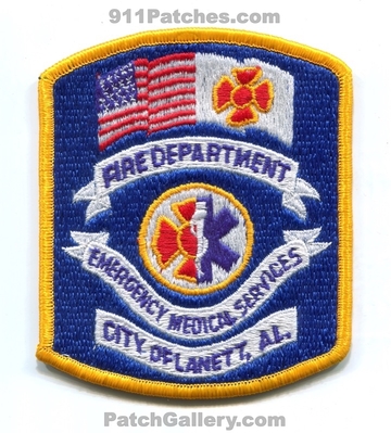 Lanett Fire Department Emergency Medical Services EMS Patch (Alabama)
Scan By: PatchGallery.com
Keywords: city of dept. ambulance