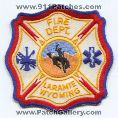 Laramie Fire Department (Wyoming)
Scan By: PatchGallery.com
Keywords: dept.