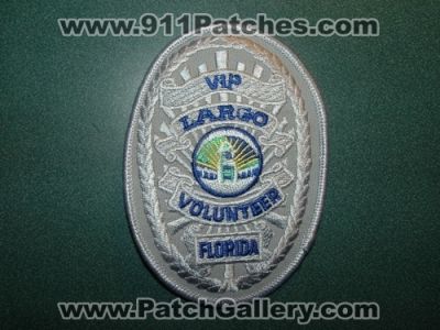 Largo Police Department Volunteers in Policing (Florida)
Picture By: PatchGallery.com
Keywords: dept. vip