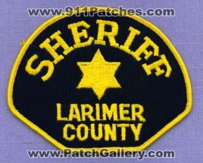 Larimer County Sheriff's Department (Colorado)
Thanks to apdsgt for this scan.
Keywords: sheriffs dept.