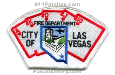 Las Vegas Fire Department Patch (Nevada)
Scan By: PatchGallery.com
Keywords: city of dept. deck of cards