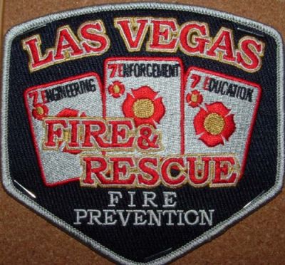 Las Vegas Fire & Rescue Fire Prevention (Nevada)
Picture By: PatchGallery.com
Thanks to Jeremiah Herderich
Keywords: and