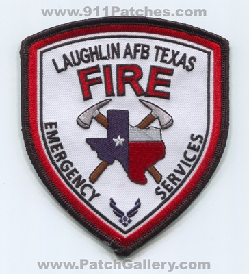Laughlin Air Force Base AFB Fire Department ES USAF Military Patch (Texas)
Scan By: PatchGallery.com
Keywords: A.F.D. Dept. Emergency Services U.S.A.F.