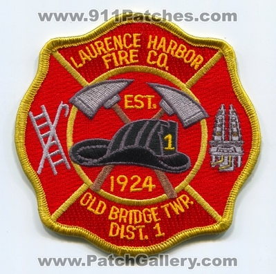 Laurence Harbor Fire Company 1 Patch (New Jersey)
Scan By: PatchGallery.com
Keywords: co. number no. #1 department dept. old bridge township twp. district dist.