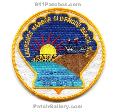 Laurence Harbor Fire Department 1 Cliffwood Beach Patch (New Jersey)
Scan By: PatchGallery.com
Keywords: dept. 1924-1999