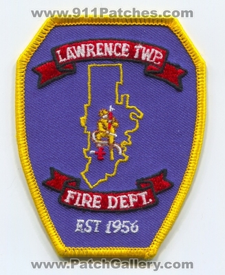 Lawrence Township Fire Department Patch (Pennsylvania)
Scan By: PatchGallery.com
Keywords: twp. dept.