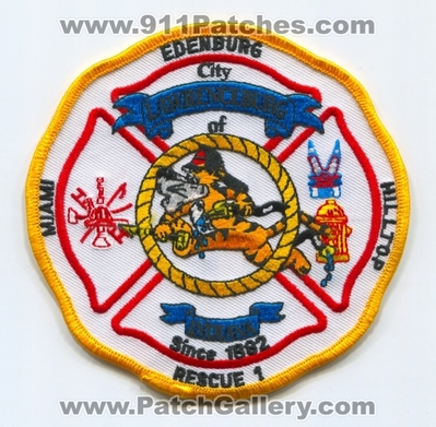 Lawrenceburg Fire Department Rescue 1 Patch (Indiana)
Scan By: PatchGallery.com
Keywords: city of dept. edenburg miami hilltop since 1882