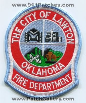 Lawton Fire Department Patch (Oklahoma)
Scan By: PatchGallery.com
Keywords: the city of dept.