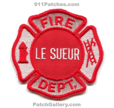 Le Sueur Fire Department Patch (Minnesota)
Scan By: PatchGallery.com
Keywords: lesueur dept.