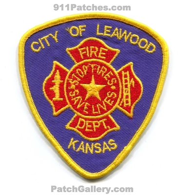 Leawood Fire Department Patch (Kansas)
Scan By: PatchGallery.com
Keywords: city of dept. stop fires save lives