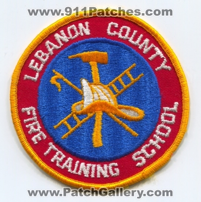 Lebanon County Fire Training School Patch (Pennsylvania)
Scan By: PatchGallery.com
Keywords: co.