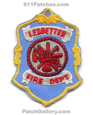 Ledbetter Fire Department Patch (Texas)
Scan By: PatchGallery.com
Keywords: dept.