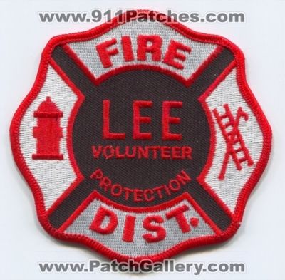 Lee Volunteer Fire Protection District (UNKNOWN STATE)
Scan By: PatchGallery.com
Keywords: vol. fpd dist. department dept.