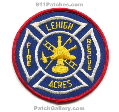 Lehigh Acres Fire Rescue Department Patch (Florida)
Scan By: PatchGallery.com
Keywords: dept.