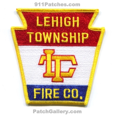 Lehigh Township Fire Company Patch (Pennsylvania)
Scan By: PatchGallery.com
Keywords: twp. co. department dept.