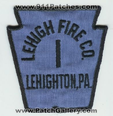 Lehigh Fire Company 1 (Pennsylvania)
Thanks to Mark C Barilovich for this scan.
Keywords: co. lehighton pa.