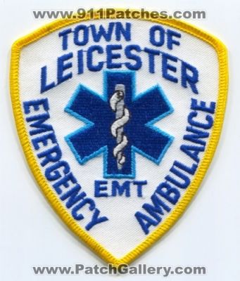 Leicester Emergency Ambulance EMT (Massachusetts)
Scan By: PatchGallery.com
Keywords: town of ems