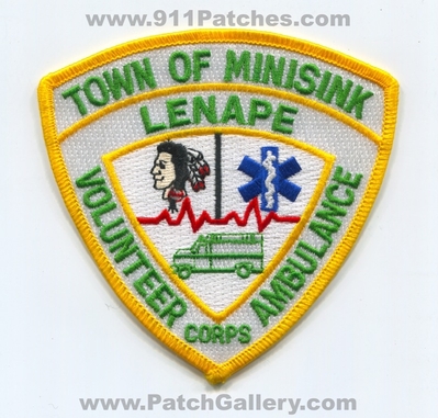 Lenape Volunteer Ambulance Corps EMS Town of Minisink Patch (New York)
Scan By: PatchGallery.com
Keywords: vol.