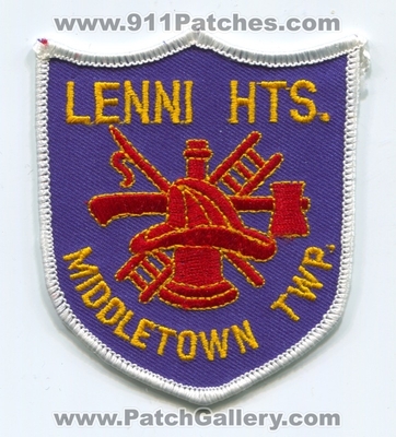 Lenni Heights Fire Department Middletown Township Patch (Pennsylvania)
Scan By: PatchGallery.com
Keywords: dept. twp.