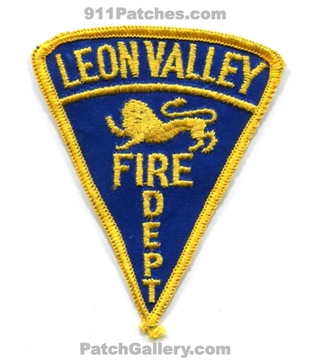 Leon Valley Fire Department Patch (Texas)
Scan By: PatchGallery.com
Keywords: dept.