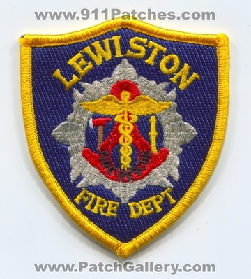 Lewiston Fire Department Patch (Idaho)
Scan By: PatchGallery.com
Keywords: rescue dept.