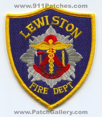 Lewiston Fire Department Patch (Idaho)
Scan By: PatchGallery.com
Keywords: rescue dept.