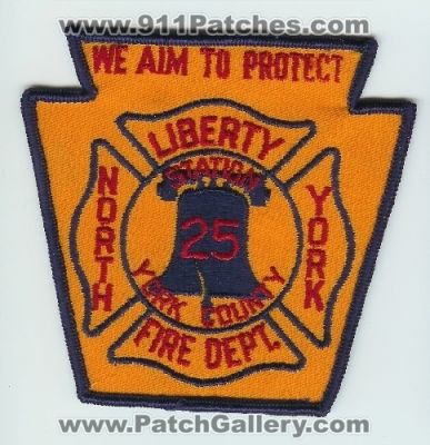 Liberty Fire Department North York (Pennsylvania)
Thanks to Mark C Barilovich for this scan.
Keywords: dept. county
