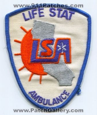 Life Stat Ambulance (California)
Scan By: PatchGallery.com
Keywords: ems emt paramedic lsa