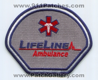 LifeLine Ambulance Patch (California)
Scan By: PatchGallery.com
Keywords: ems emt paramedic