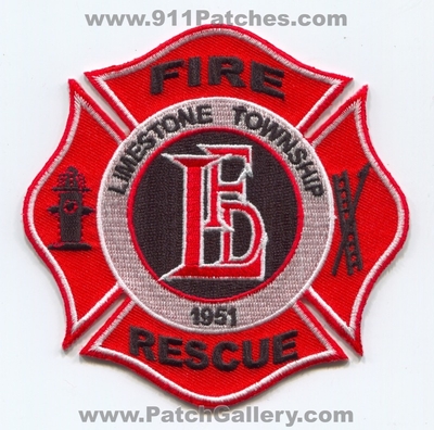 Limestone Township Fire Rescue Department Patch (Illinois)
Scan By: PatchGallery.com
Keywords: twp. dept. lfd 1951