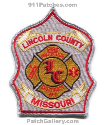 Lincoln County Fire Protection District Number 1 Patch (Missouri)
Scan By: PatchGallery.com
Keywords: co. prot. dist. no. #1 department dept.