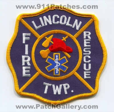 Lincoln Township Fire Rescue Department Patch (UNKNOWN STATE)
Scan By: PatchGallery.com
Keywords: twp. dept.