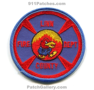 Linn County Fire Department Patch (Kansas)
Scan By: PatchGallery.com
Keywords: co. dept. jayhawks