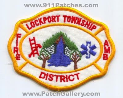 Lockport Township Fire Ambulance District Patch (Illinois)
Scan By: PatchGallery.com
Keywords: twp. amb. dist. department dept.