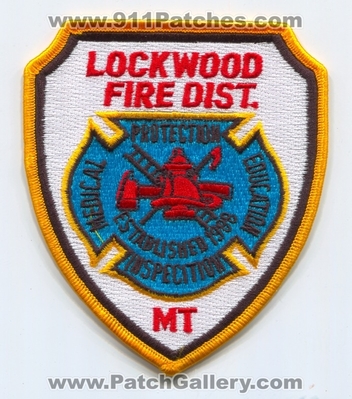 Lockwood Fire District Patch (Montana)
Scan By: PatchGallery.com
Keywords: dist. department dept. protection inspection medical education established 1988 mt