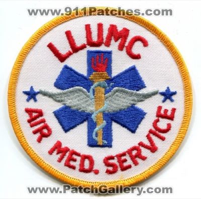 Loma Linda University Medical Center Air Medical Service Patch (California)
[b]Scan From: Our Collection[/b]
Keywords: ems llumc med. helicopter ambulance