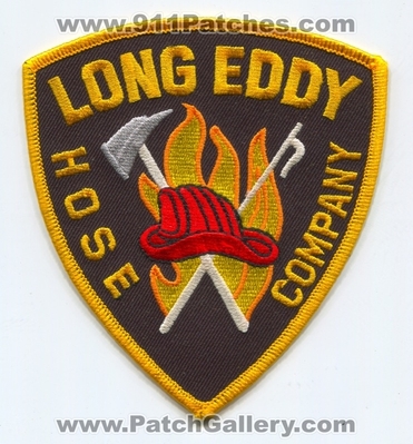 Long Eddy Hose Company Fire Department Patch (New York)
Scan By: PatchGallery.com
Keywords: co. dept.