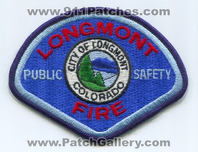 Longmont Fire Department Patch (Colorado)
[b]Scan From: Our Collection[/b]
Keywords: city of dept. public safety dps