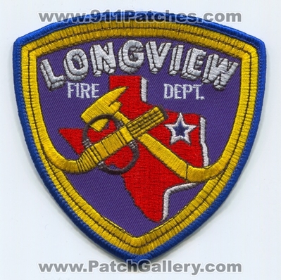 Longview Fire Department Patch (Texas)
Scan By: PatchGallery.com
Keywords: dept.