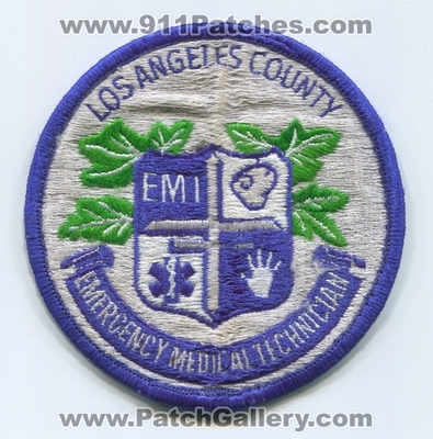 Los Angeles County Emergency Medical Technician EMT Patch (California)
Scan By: PatchGallery.com
Keywords: laco l.a.co. e.m.t. ems ambulance