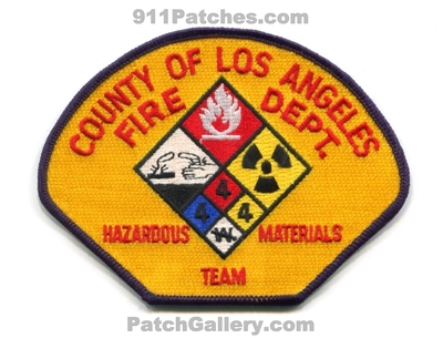 Los Angeles County Fire Department Hazardous Materials Team Patch (California)
Scan By: PatchGallery.com
Keywords: lacofd l.a.co.f.d. of dept. hazmat haz-mat