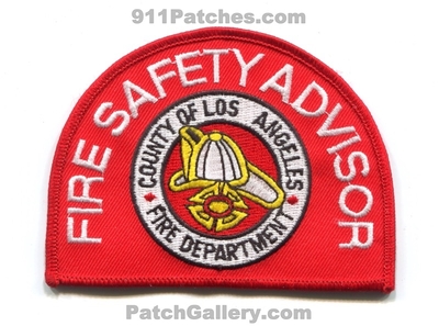Los Angeles County Fire Department Safety Advisor Patch (California)
Scan By: PatchGallery.com
Keywords: lacofd l.a.co.f.d. dept. of